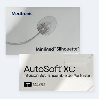 Medtronic and Tandem infusion set boxes